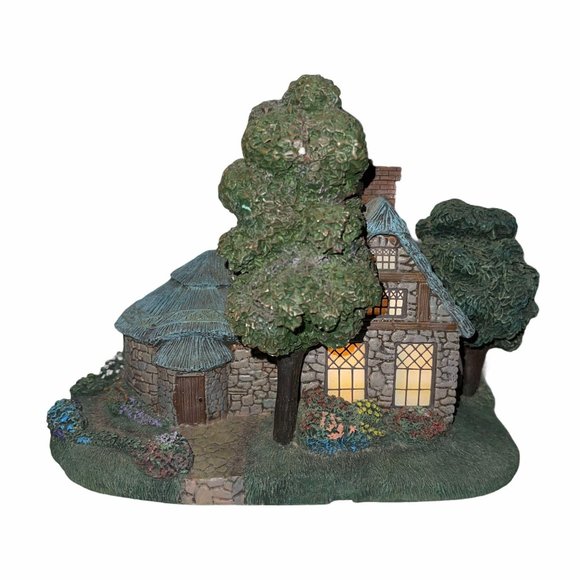 Vtg Hawthorne Village Kinkade's Falbrooke Florist - Picture 7 of 11